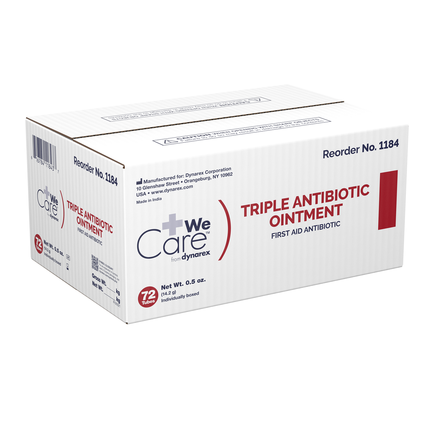 Dynarex - Triple Antibiotic Ointment Tube