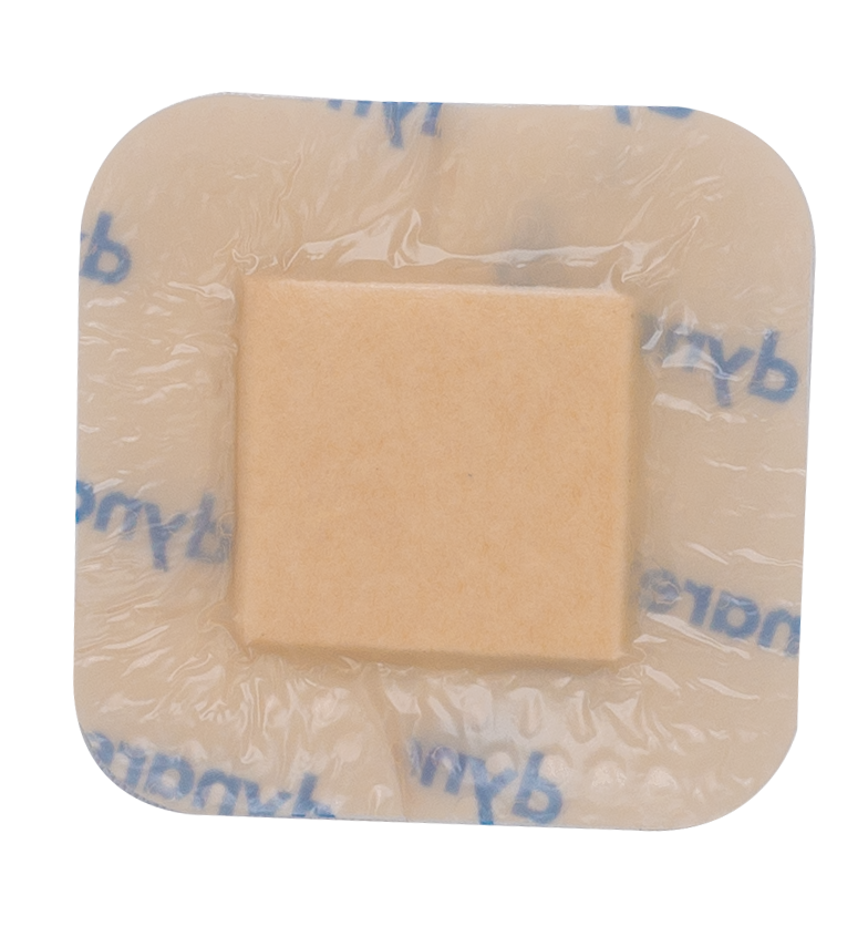 SiliGentle AG Silver Silicone Bordered Foam Dressing