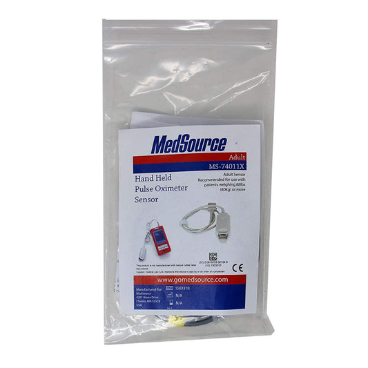 MedSource - Adult Sensor for MedSource Hand Held Pulse Oximeter