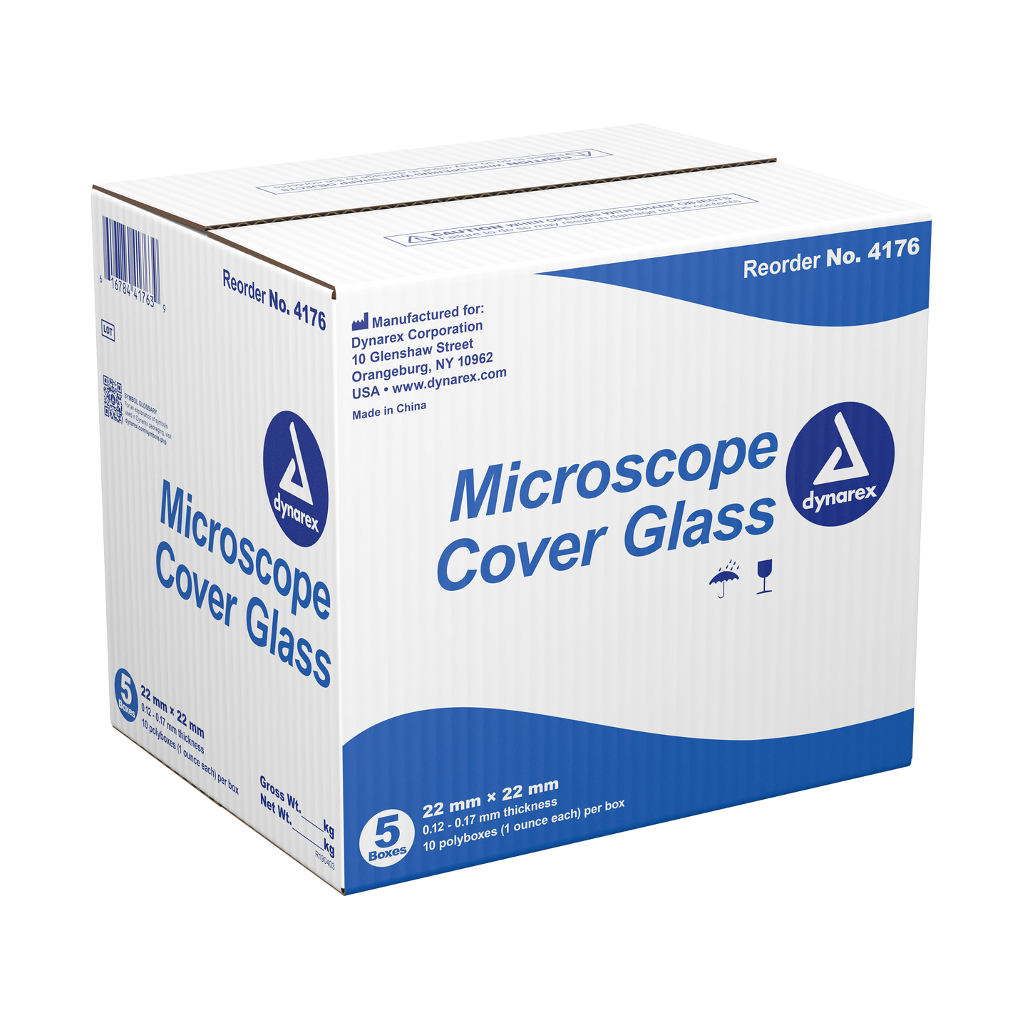 Dynarex - Microscope Cover Glass