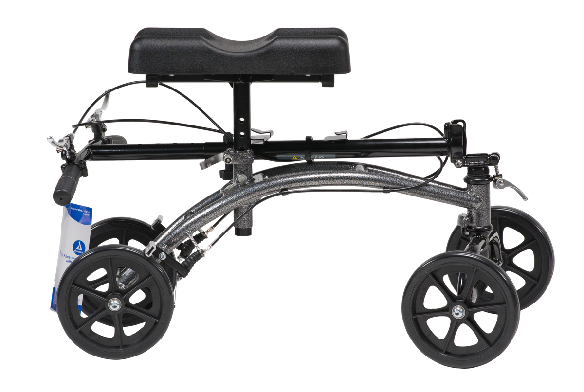 Dynarex Steerable Knee Walker with Basket GoBioMed