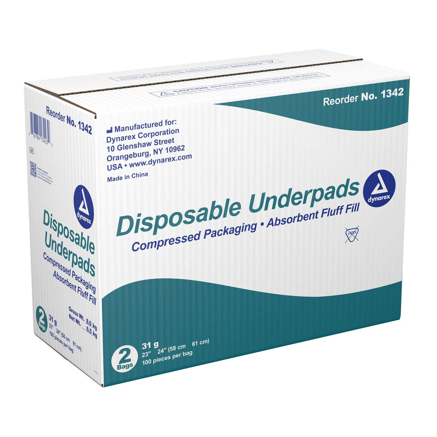 Dynarex - Disposable Underpads, 23 x 24 (31 g)