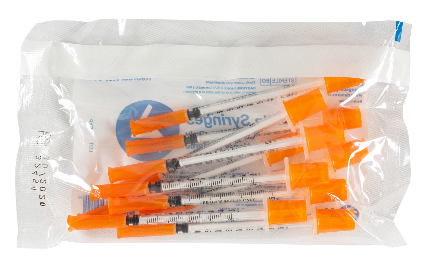 Dynarex - Insulin Syringe N/S - .5cc