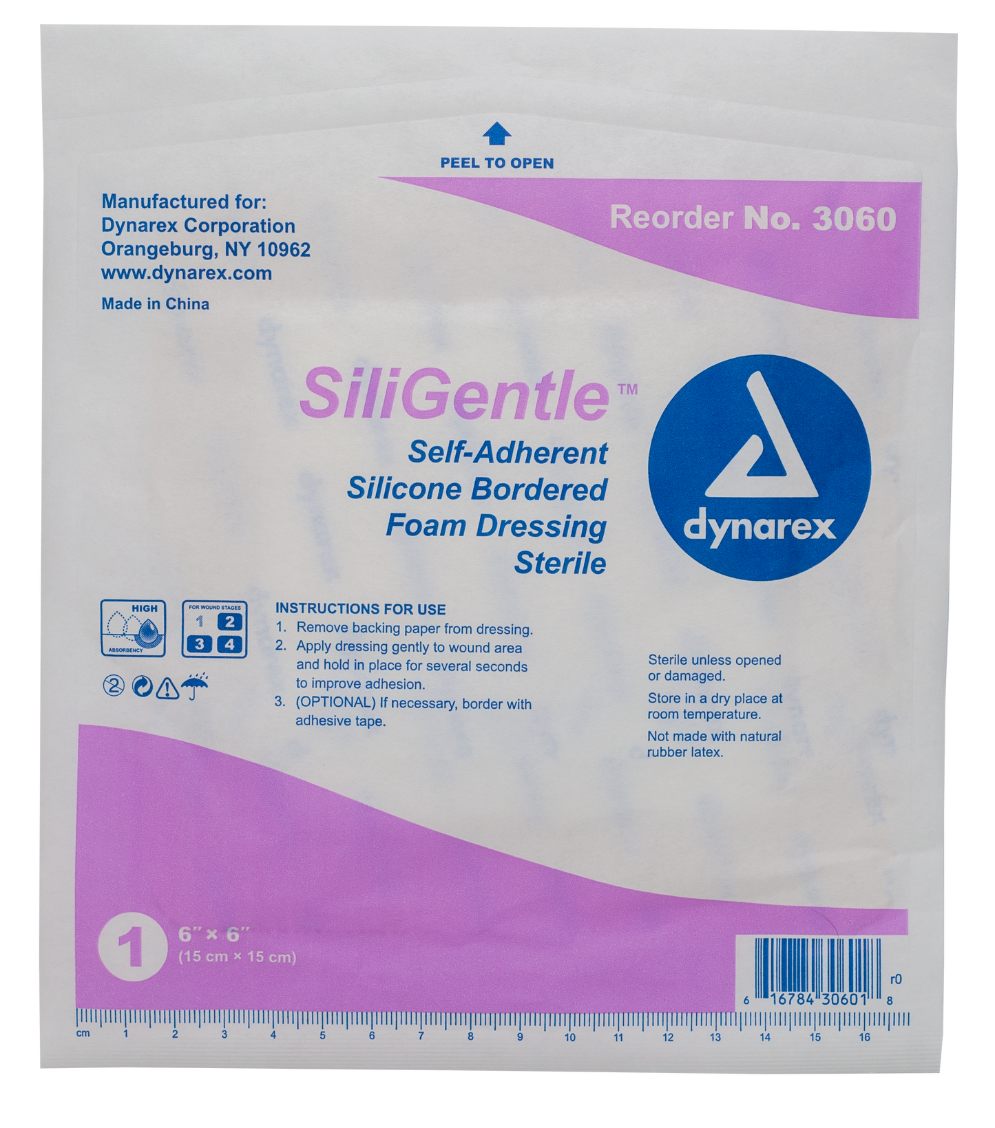 SiliGentle Silicone Bordered Foam Dressings