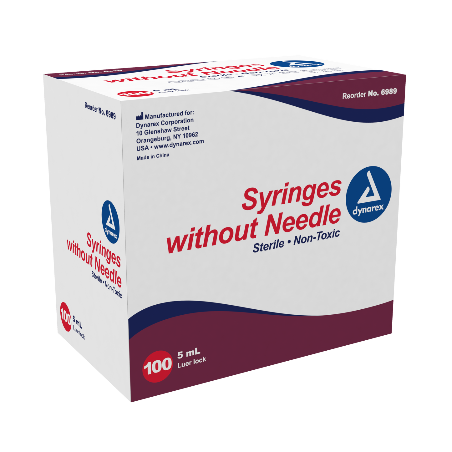 Dynarex - Syringe - Luer Lock 5cc