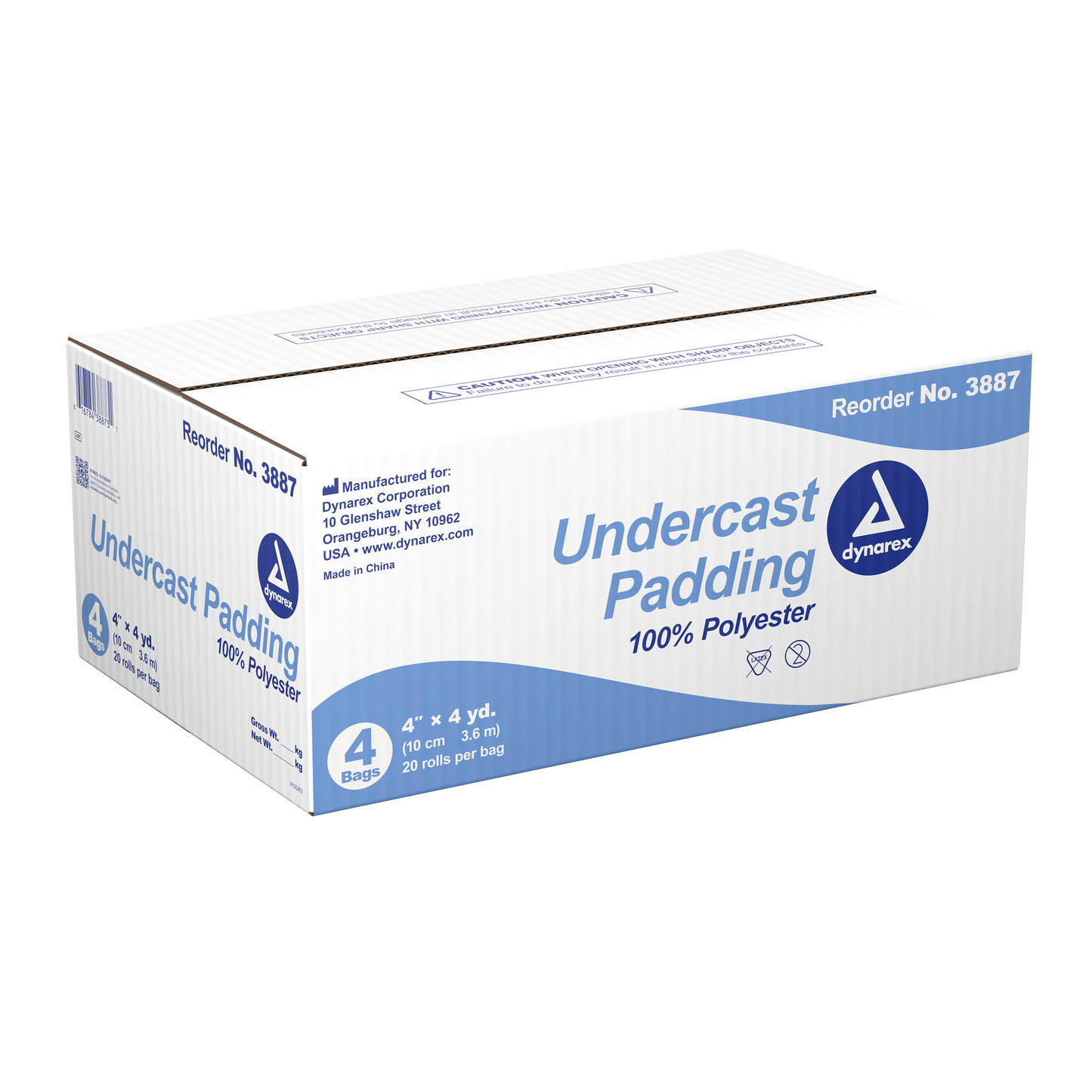 Dynarex - Undercast Padding, 4yds Length