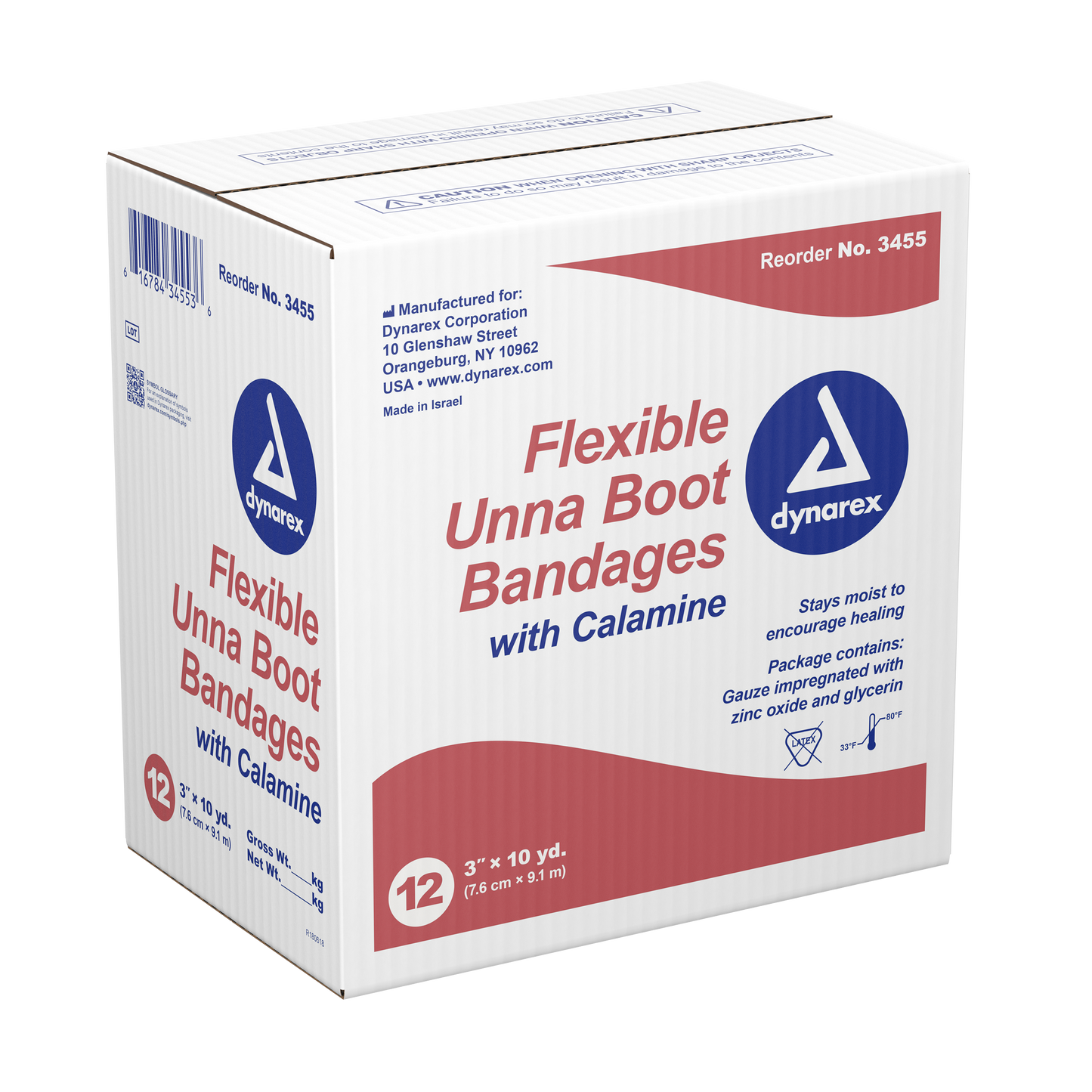 Dynarex - Unna Boot Bandages With Calamine