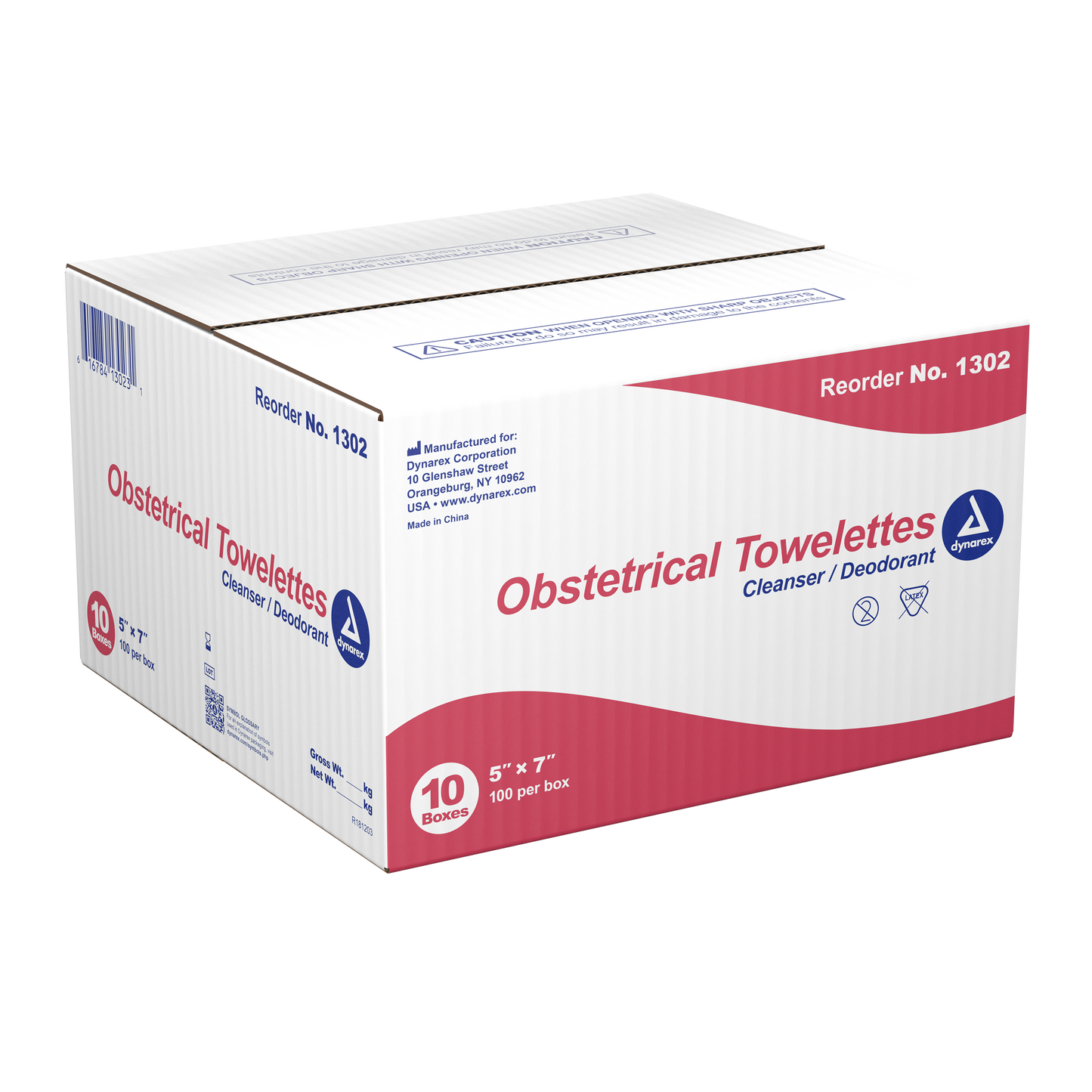 Dynarex - Obstetrical Towelettes 5" x 7"