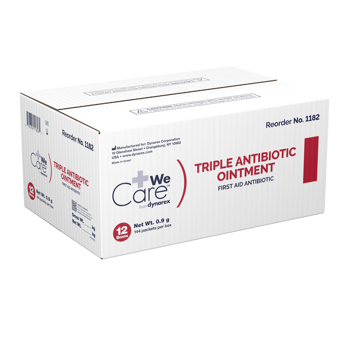 Dynarex Triple Antibiotic Ointment Foil Packet Gobiomed