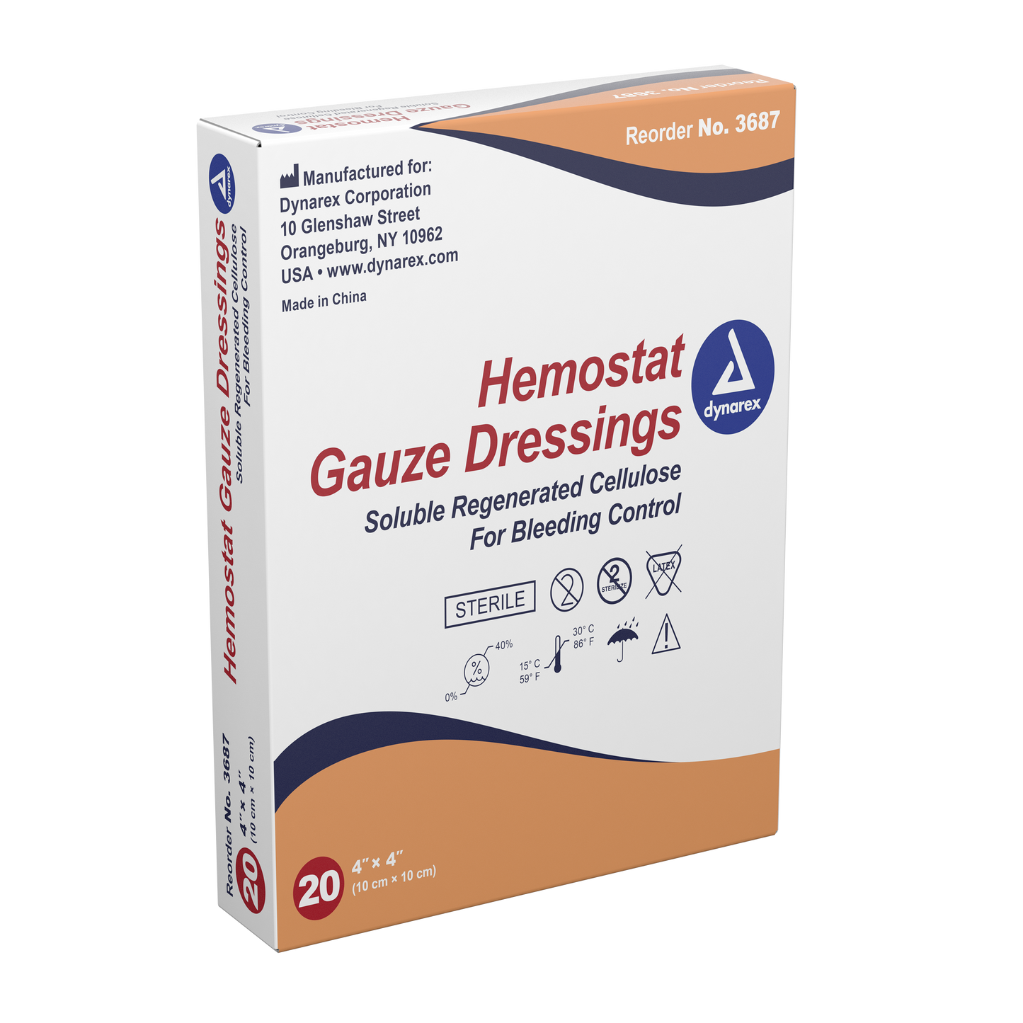 Dynarex - Hemostat Gauze Dressing