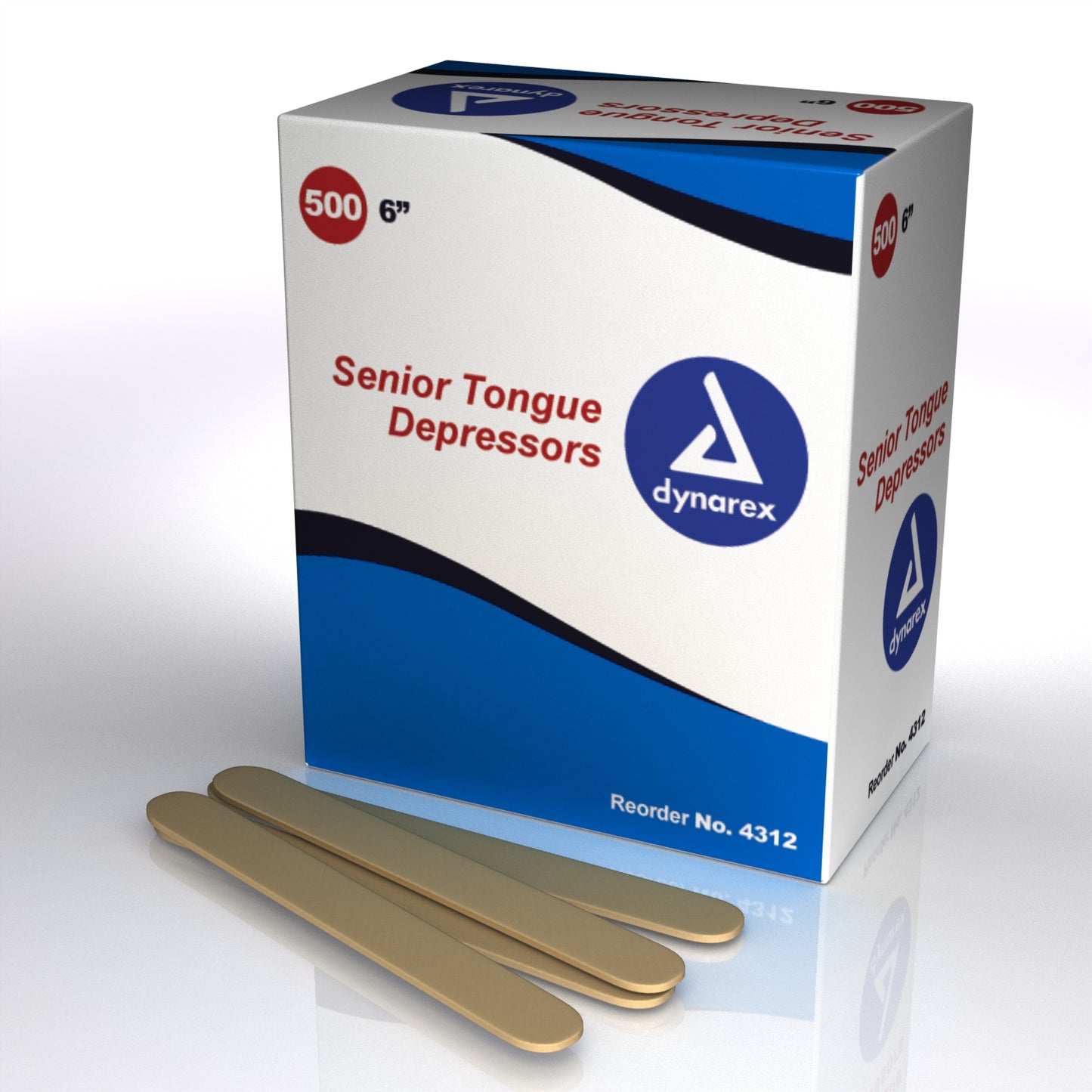 Dynarex - Non-Sterile Wood Tongue Depressors
