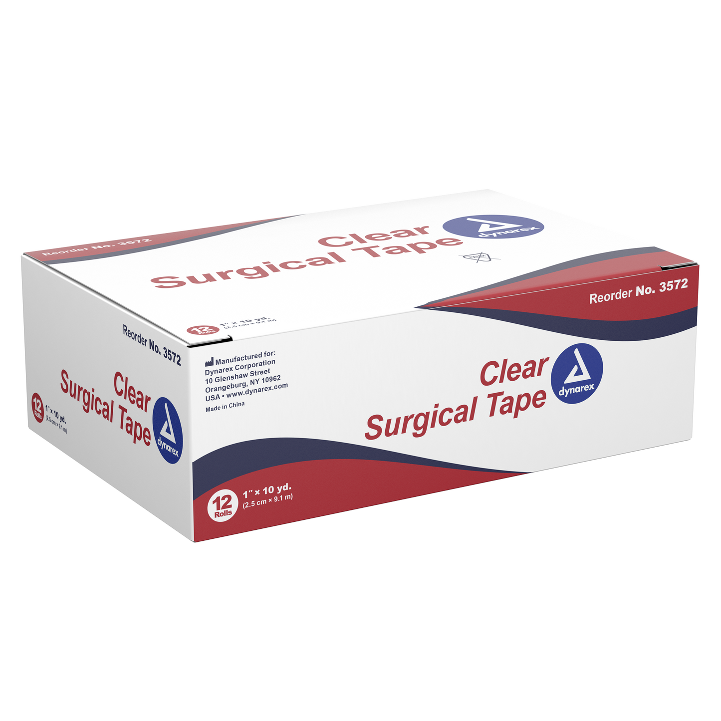 Dynarex - Surgical Tape Transparent 1" x 10 yds