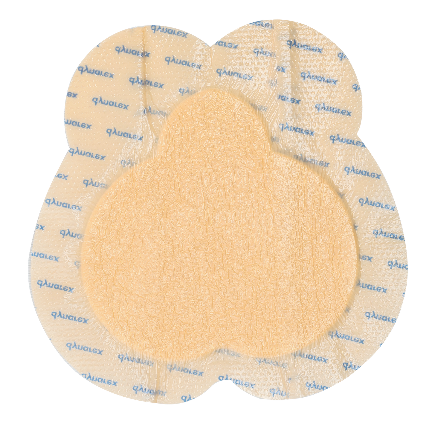 SiliGentle Silicone Bordered Foam Dressings - Lg Sacral - 9"x9"