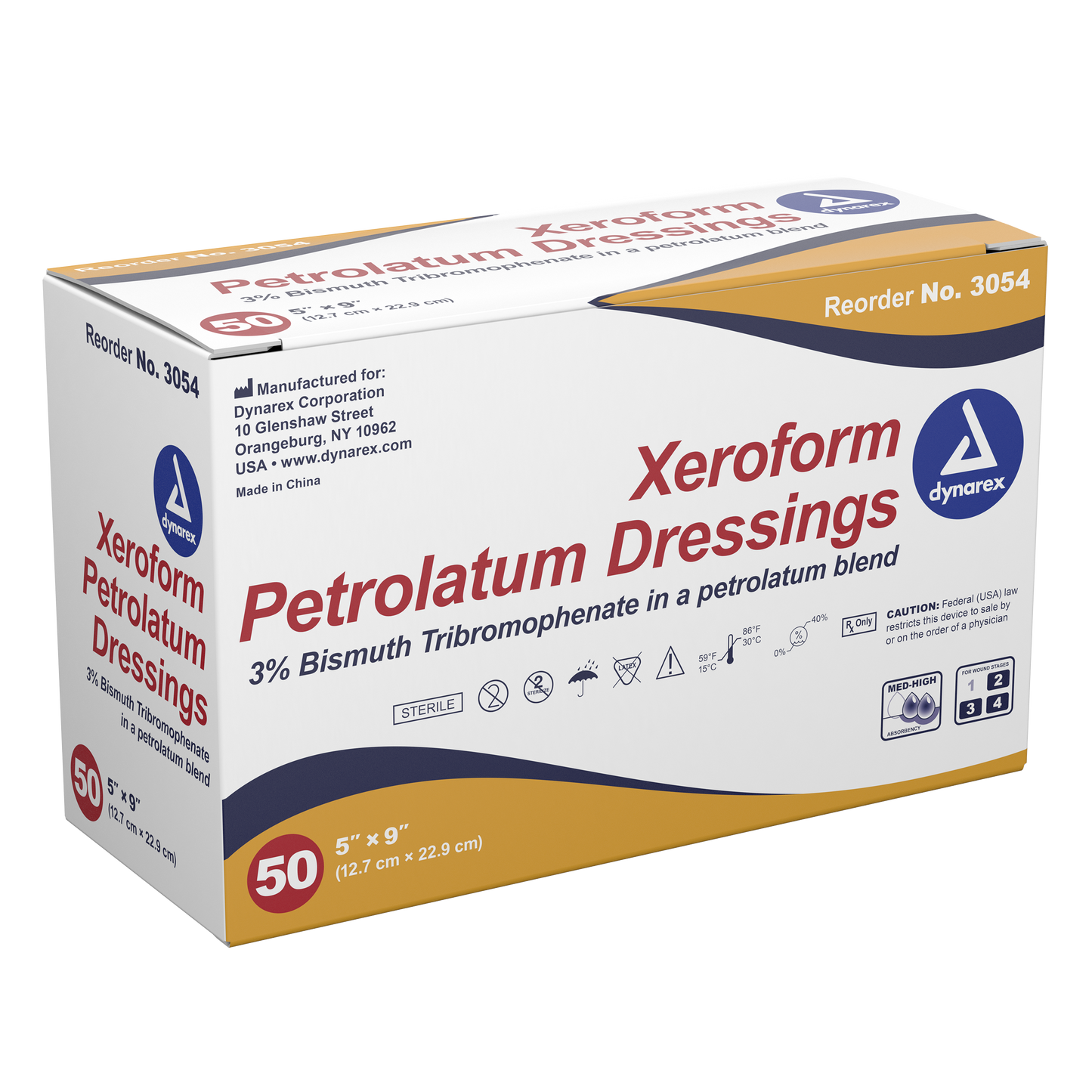 Xeroform Gauze Dressing - 5"x9"