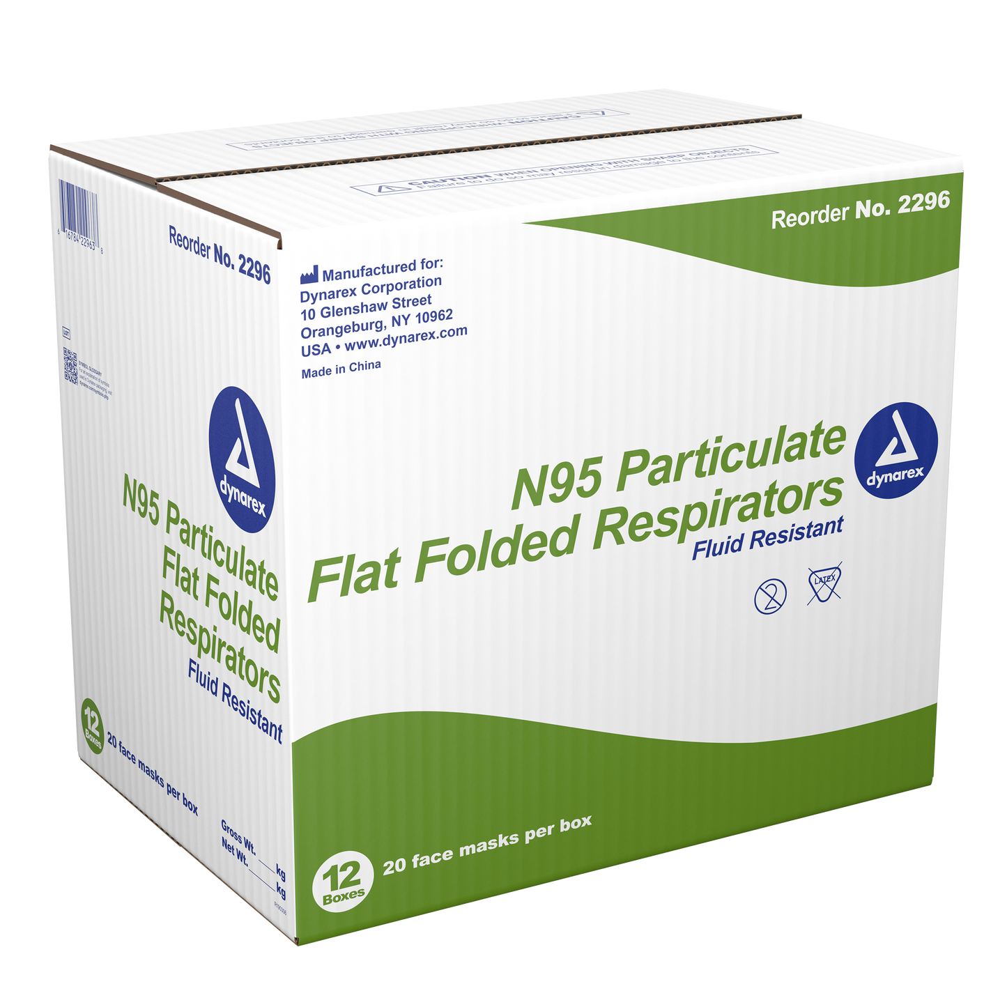 Dynarex - N95 Particulate Respirator Mask
