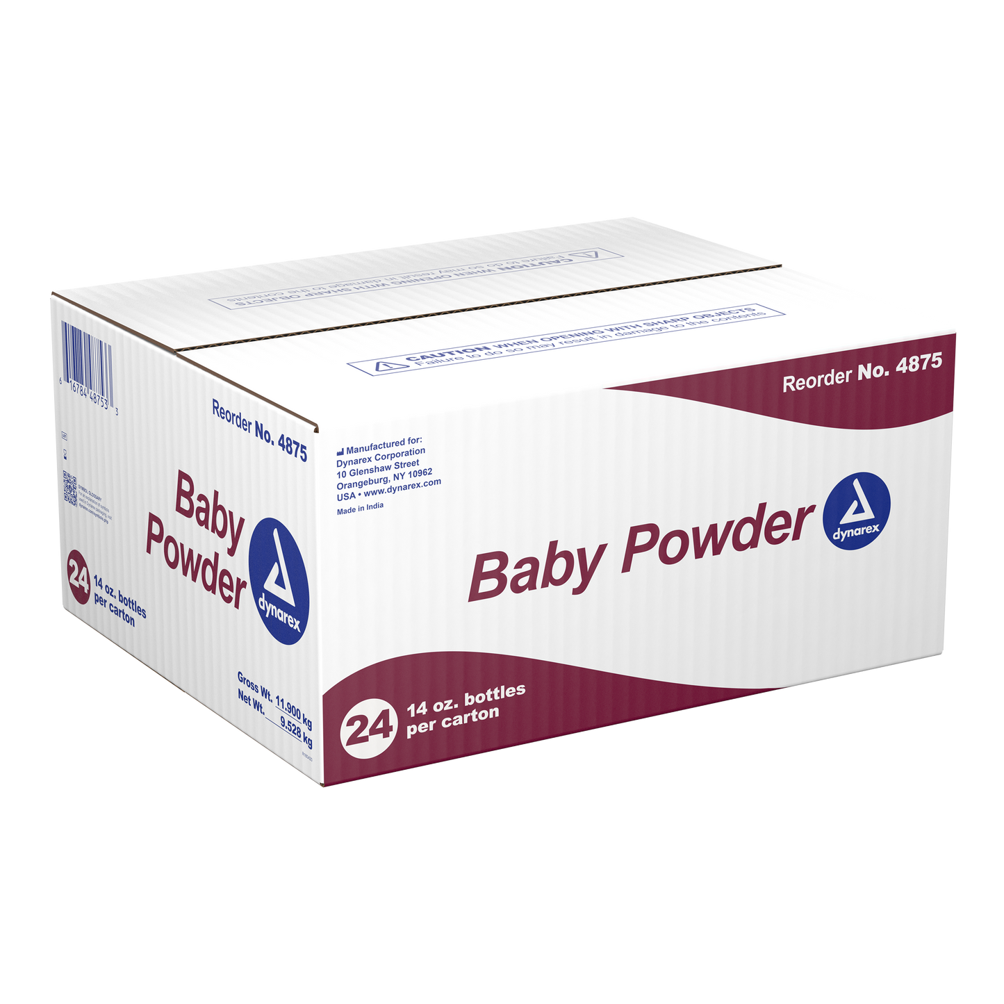 Dynarex - Baby Powder, 14 oz