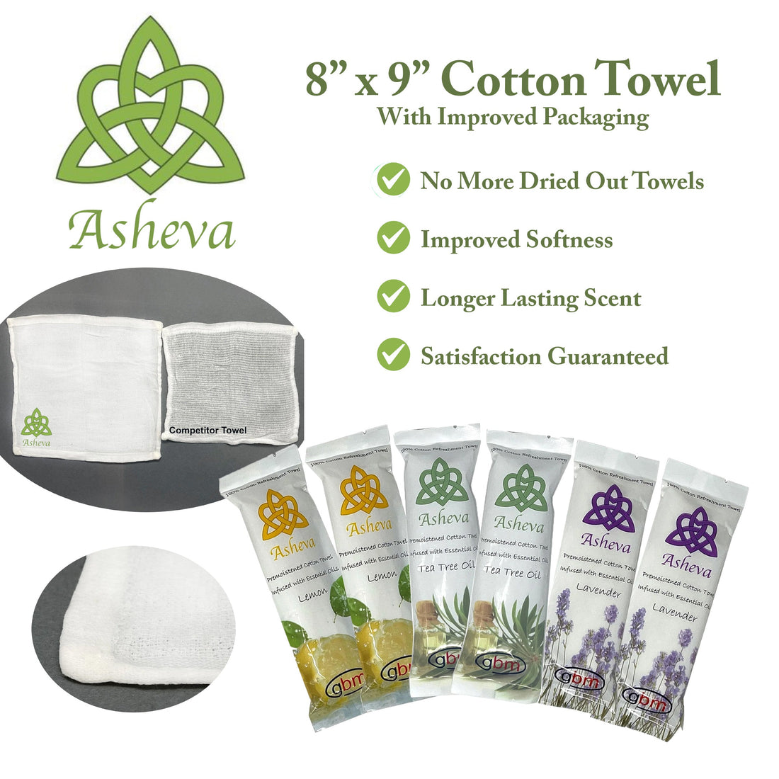 Asheva Essential Oil Towels - The Everything Towel