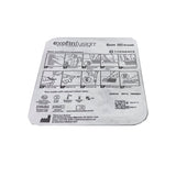 Back of Exofin Fusion ER Wound Closure Kit packaging – product details, instructions, and regulatory information