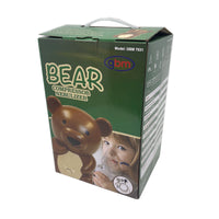 GBM Pediatric Compressor Nebulizer in bear design inside retail packaging.