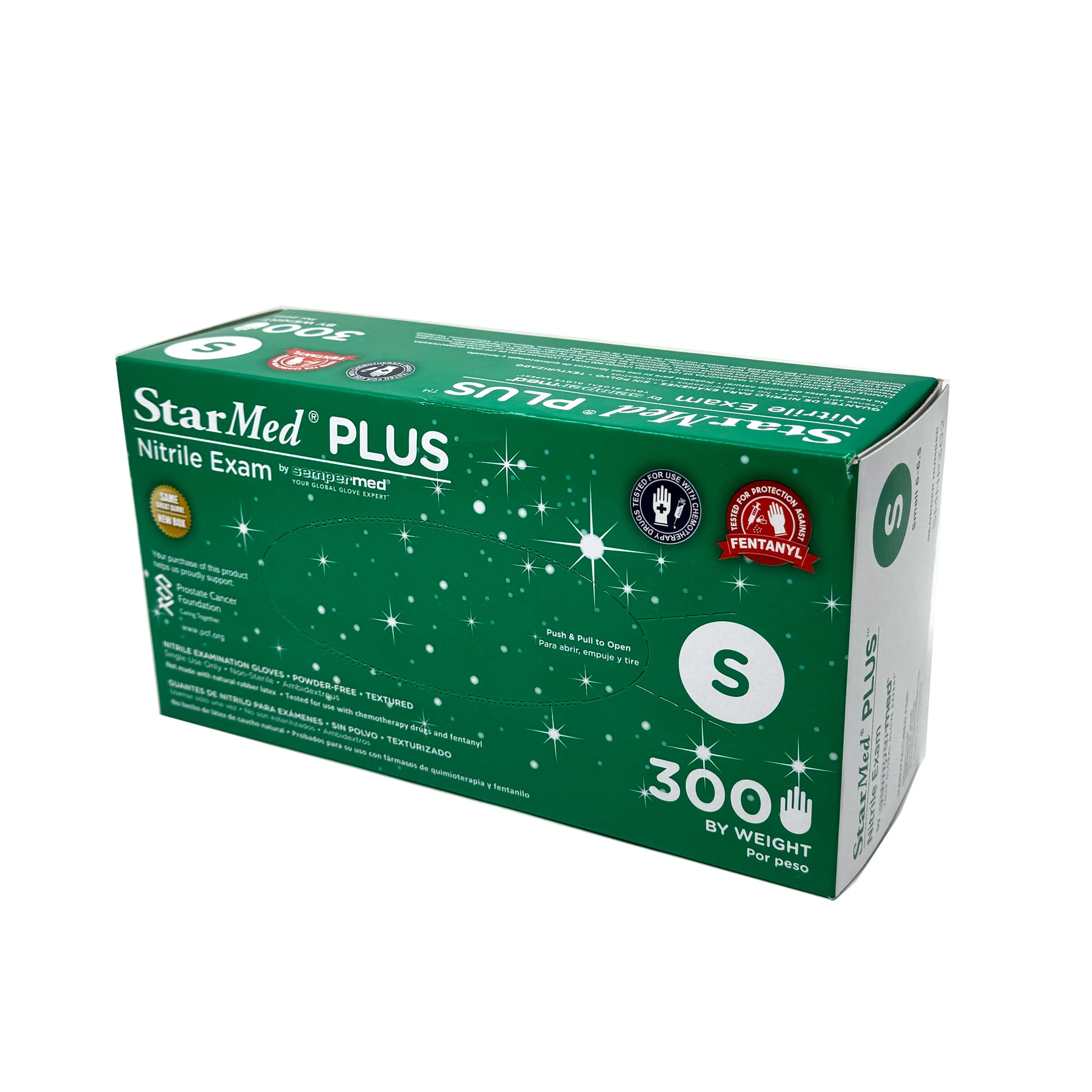 medic star handschuhe StarMed Plus Nitrile Exam Gloves | Small