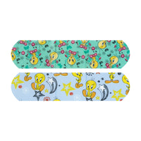 Looney Tunes™ Adhesive Bandages, Sterile, Tweety Boy and Girl Assortment, 3/4" x 3"