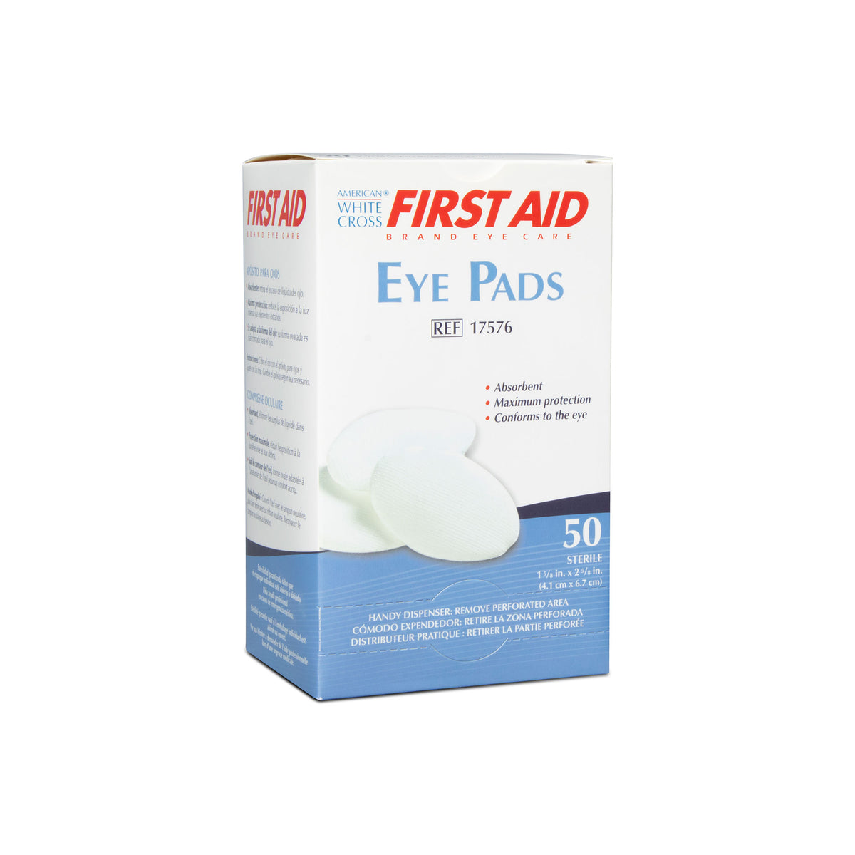 Sterile Eye Pad, 1-5/8