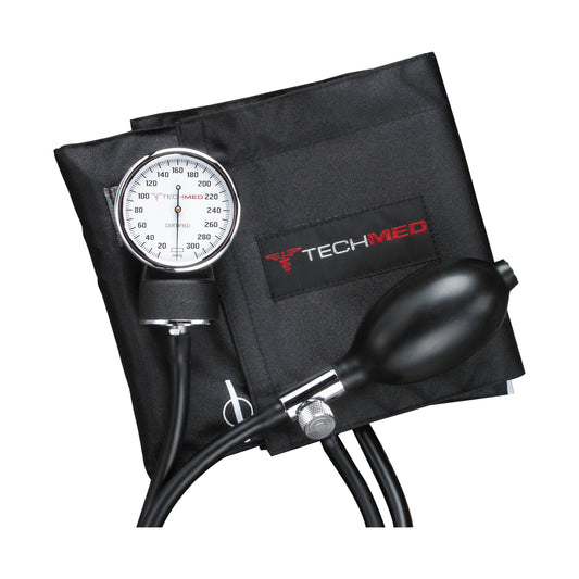 Deluxe Sphygmomanometer, Black Nylon Adult