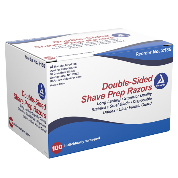 Double-Sided Shave Prep Razors – GoBioMed
