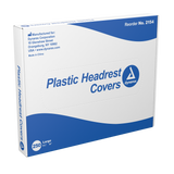 Plastic Headrest Covers - Tattoo & Dental Barrier Protection