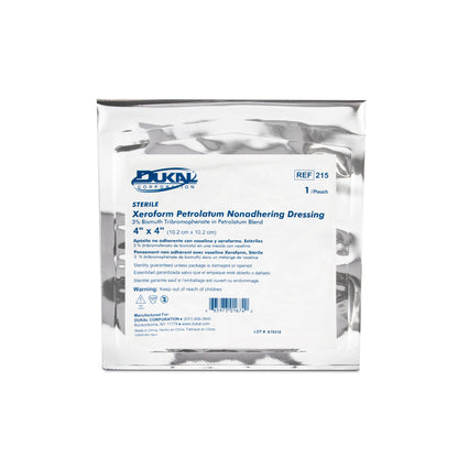 Dukal - Xeroform Dressing, 4" x 4"
