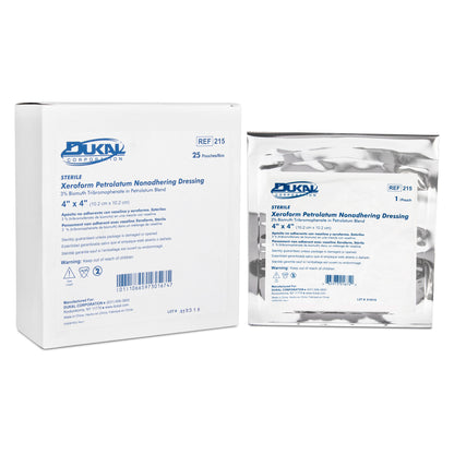 Dukal - Xeroform Dressing, 4" x 4"