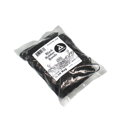 Black Tattooing Rubber Bands