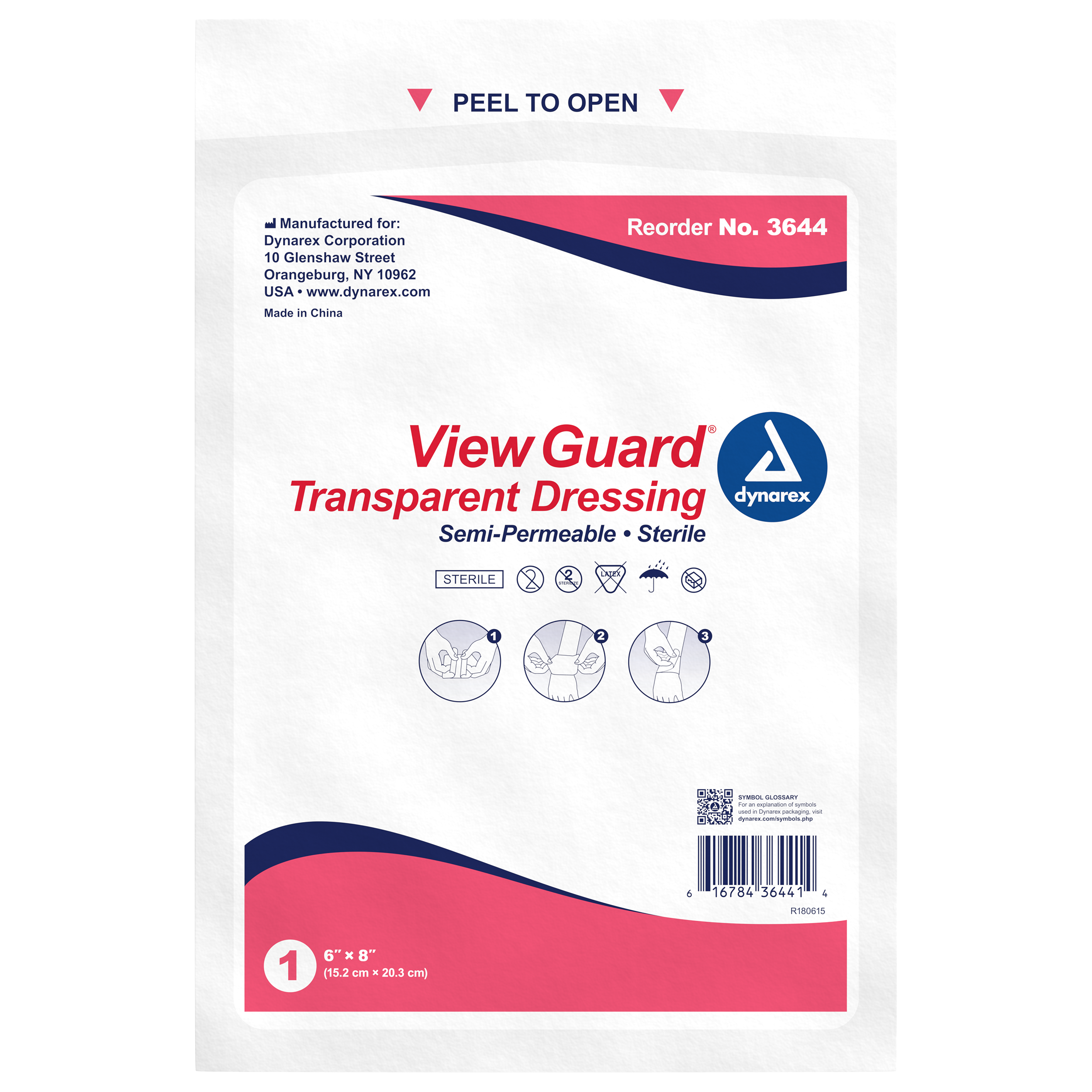 View Guard Transparent Dressings Sterile 6