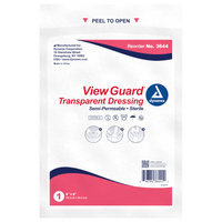 View Guard Transparent Dressings Sterile 4" x 4 3/4"