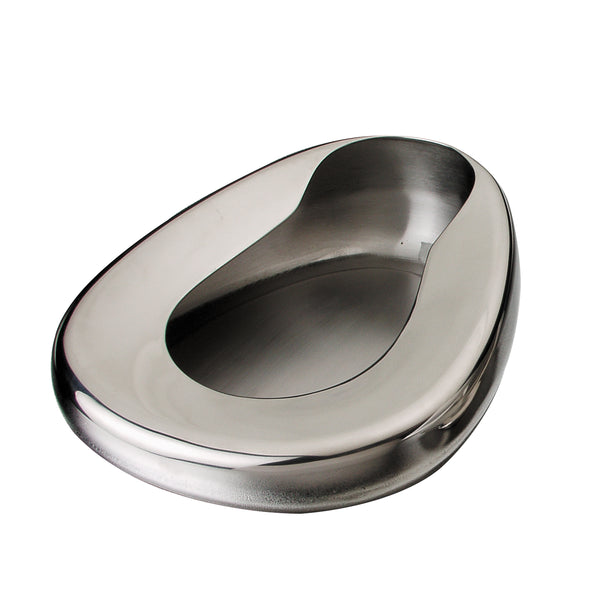 Stainless Steel Bed Pan, Adult