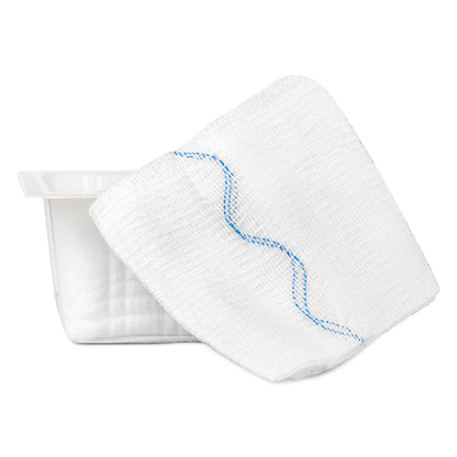 Sterile, Gauze, X-Ray Detectable, 4" x 4", 32-ply