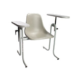 Straight Arm Plastic Blood Draw Chair