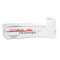 Tech-Med® Self Seal Printed Pill Envelope 3.5" x 2.25"