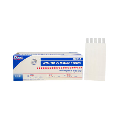 Sterile, Wound Closure Strips, 1/4" x 4"