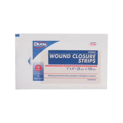 Sterile, Wound Closure Strips, 1" x 4"