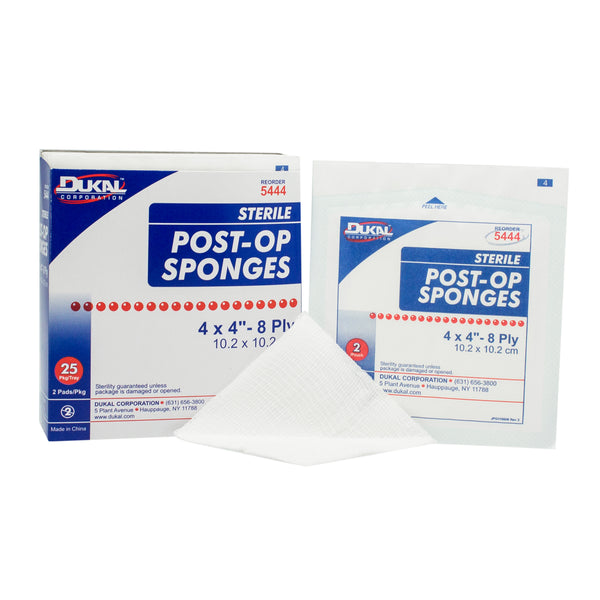 Sterile, Post Op Sponge, 4