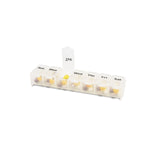 Tech-Med® Weekly Pill Box 6.75" x 1" x 1"