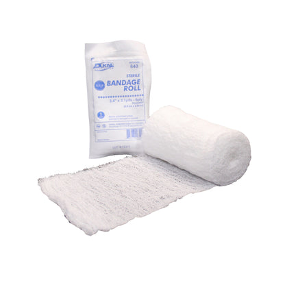 Sterile, Bandage Roll, 3.5" x 3.6yds, 6-ply