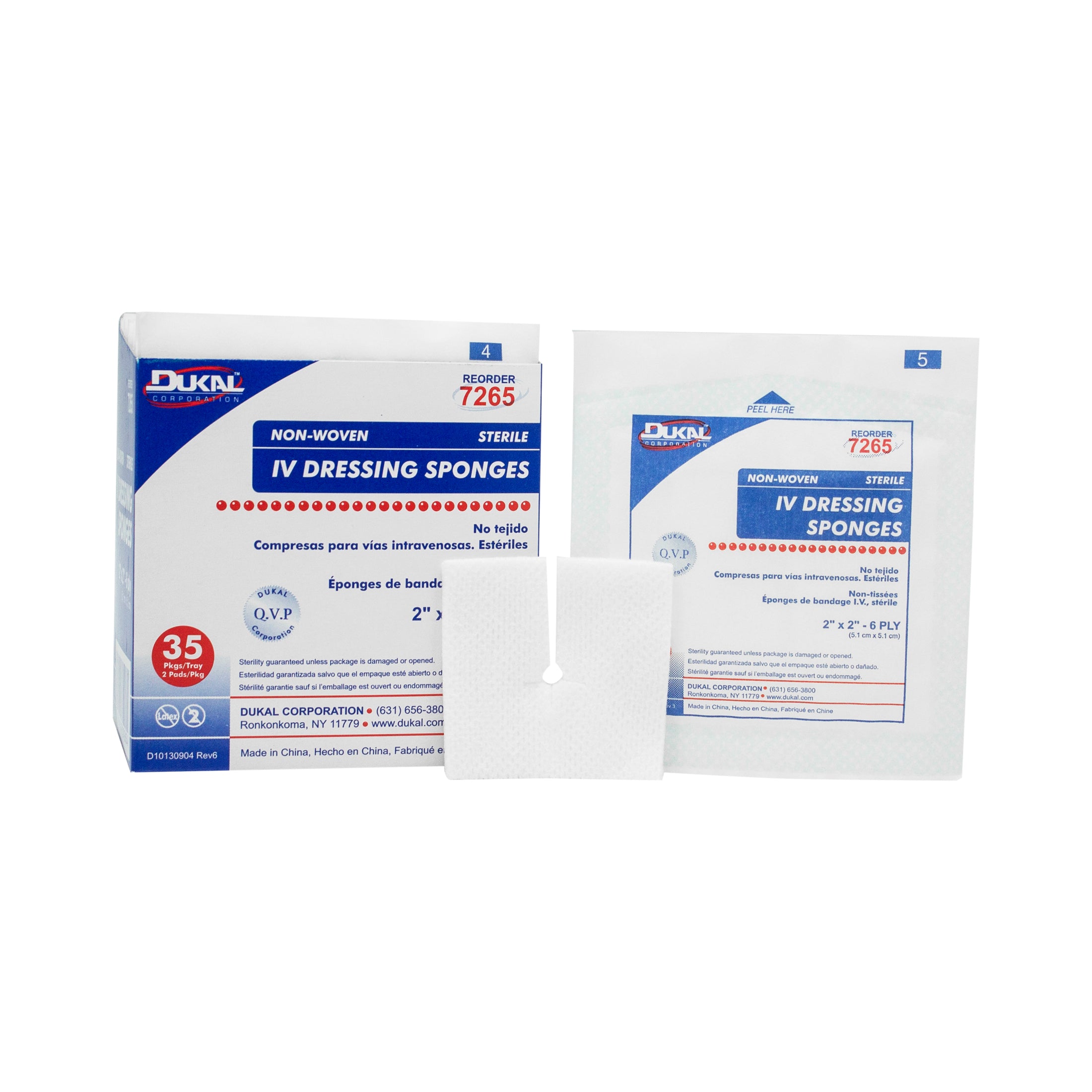 Sterile, I.V. Sponge, 2