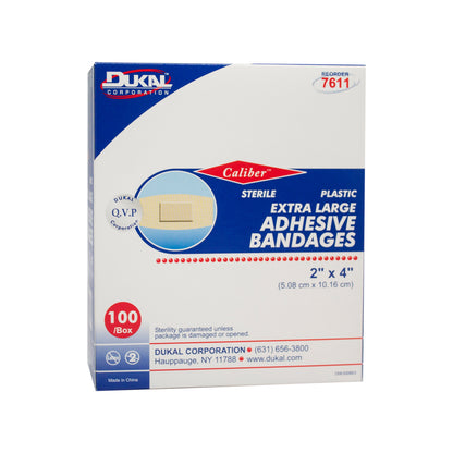 Plastic Adhesive Strips, X-Large