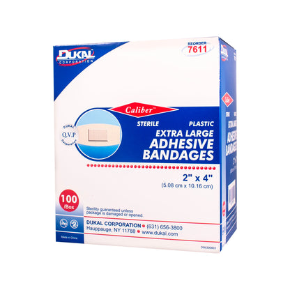 Plastic Adhesive Strips, X-Large