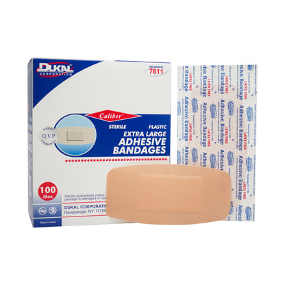 Plastic Adhesive Strips, X-Large