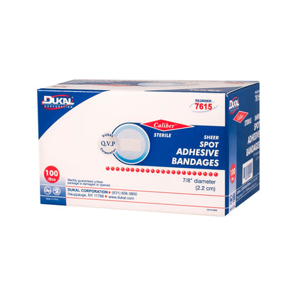 Sheer Spot Adhesive Strips, 7/8" Round