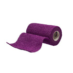 Dukal - Latex-Free Purple Cohesive Bandage, 4"