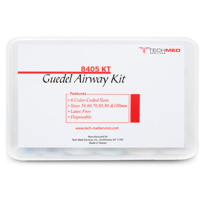 Guedel Airway Kit 6 color sizes